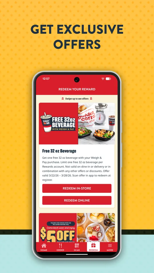 golden corral app screenshot 4